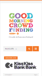 Mobile Screenshot of goodmorningcrowdfunding.com